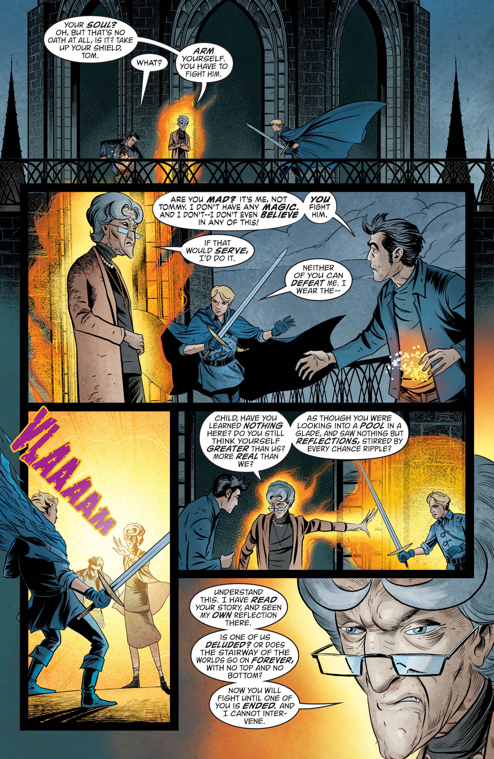 Exploring The Unwritten: Scans of the Hierarchy of Stories