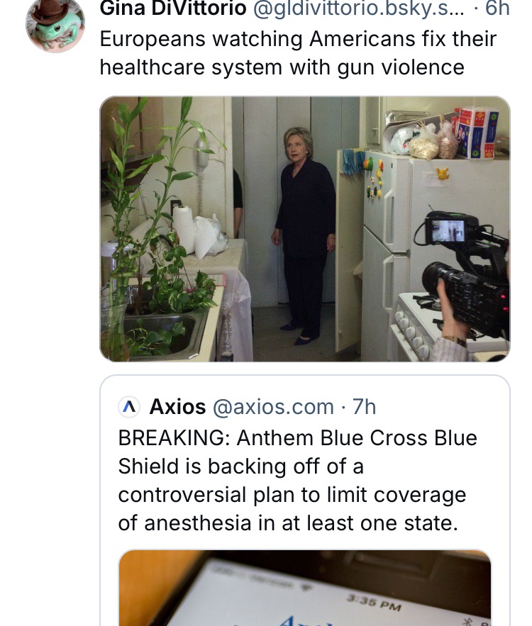 We possess a unique set of skills as a community...
