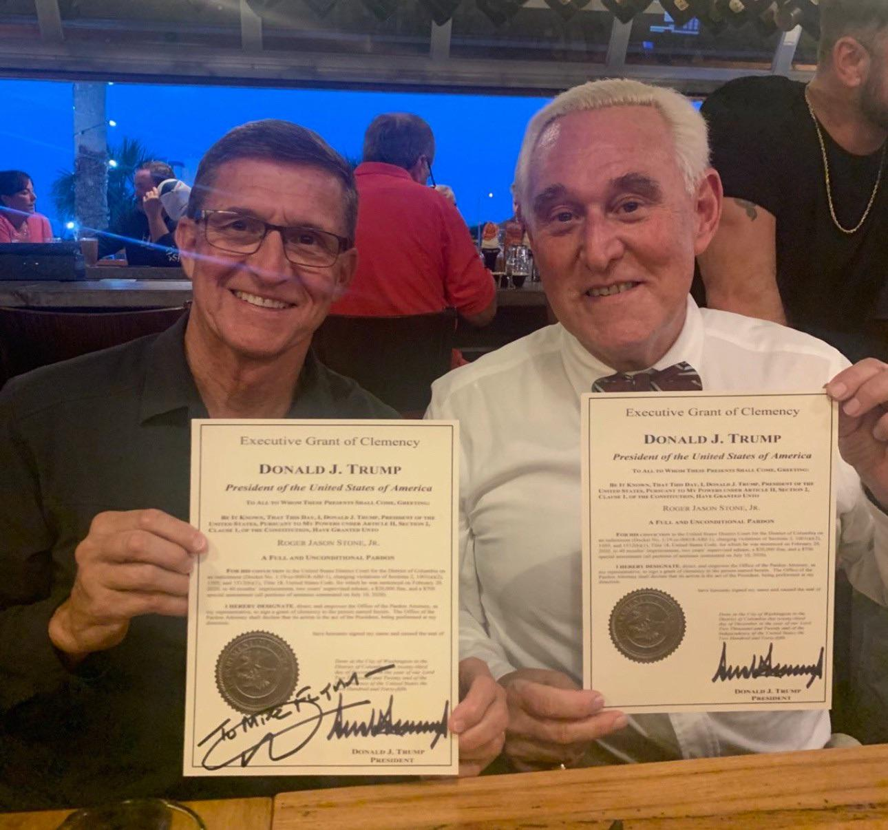 December 23, 2020: Trump Grants Pardons to Notable Figures