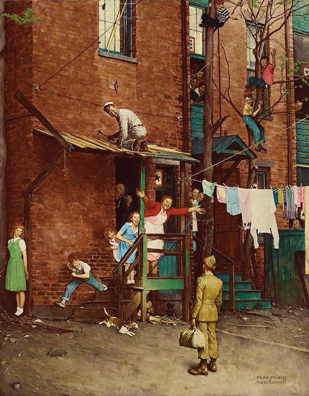 Norman Rockwell's 'Homecoming' (1945): A Timeless Masterpiece