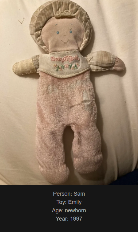 Day 803: Join Me on My Journey at www.saidtheskinhorse.com - Celebrating Childhood Toy Memories with Our Newest Addition, Emily!