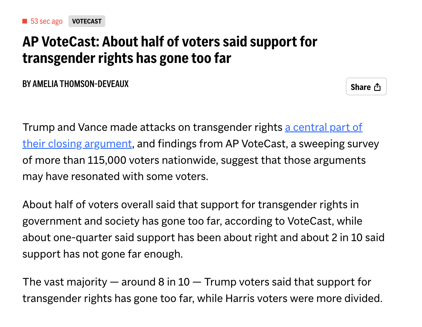 Fed up with people blaming leftists for supporting Palestine instead of addressing the discomfort of white men towards Trans women.