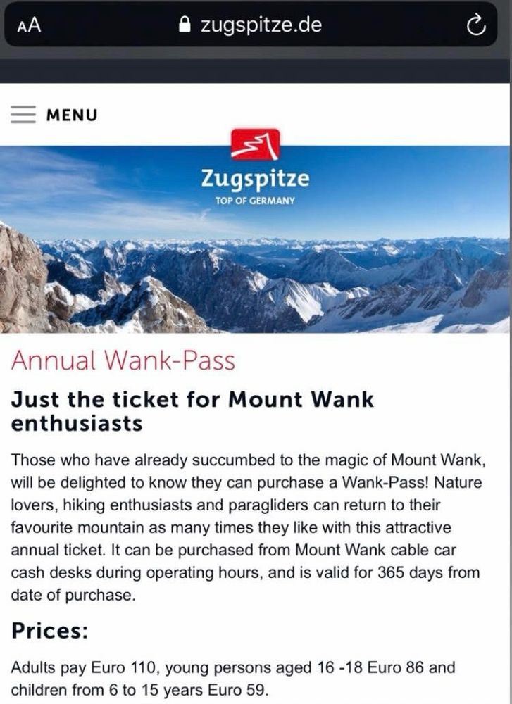 Don't forget to renew your annual pass!