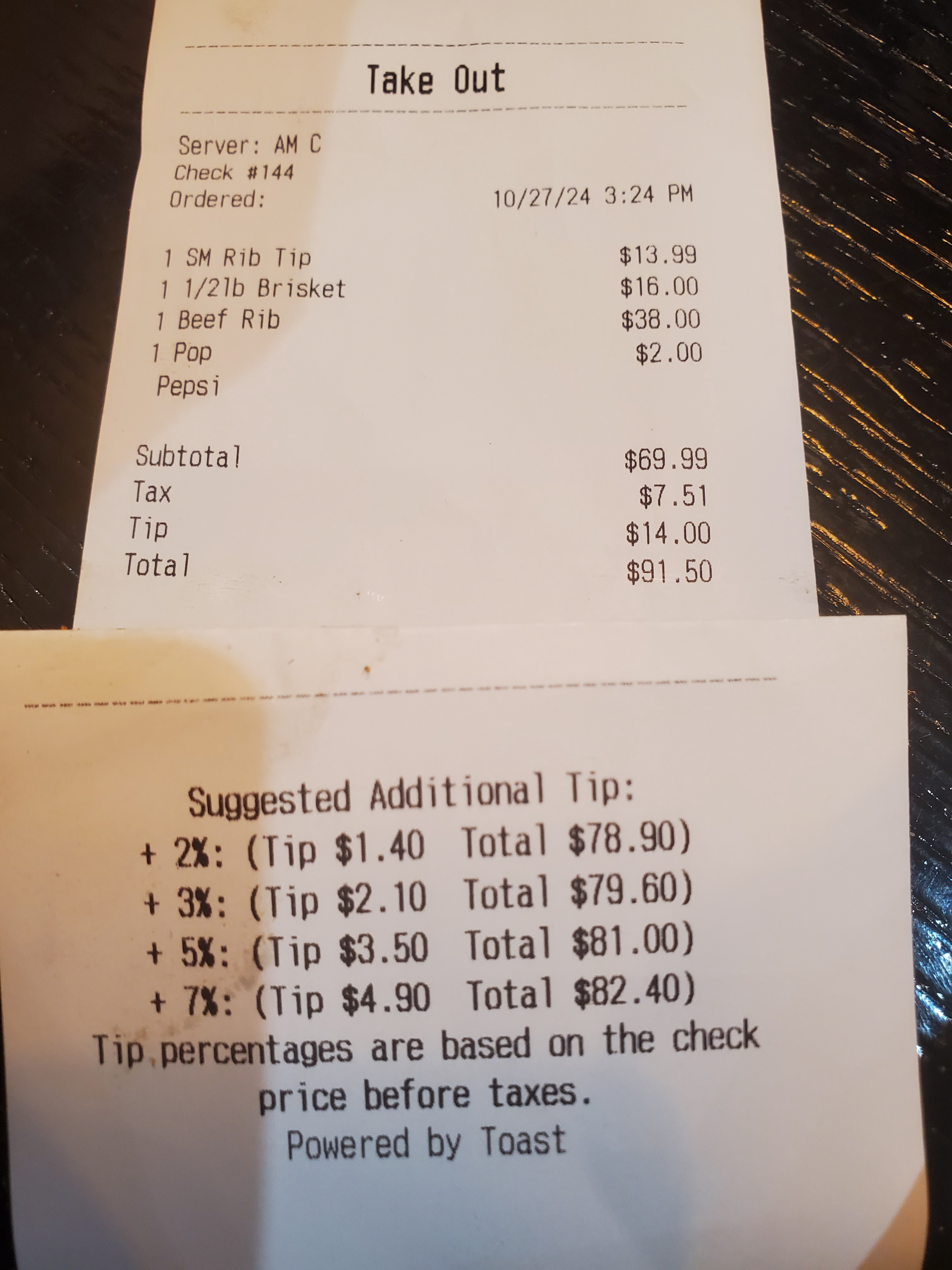 "Suggested Additional Tip" is a New Level of Nonsense...