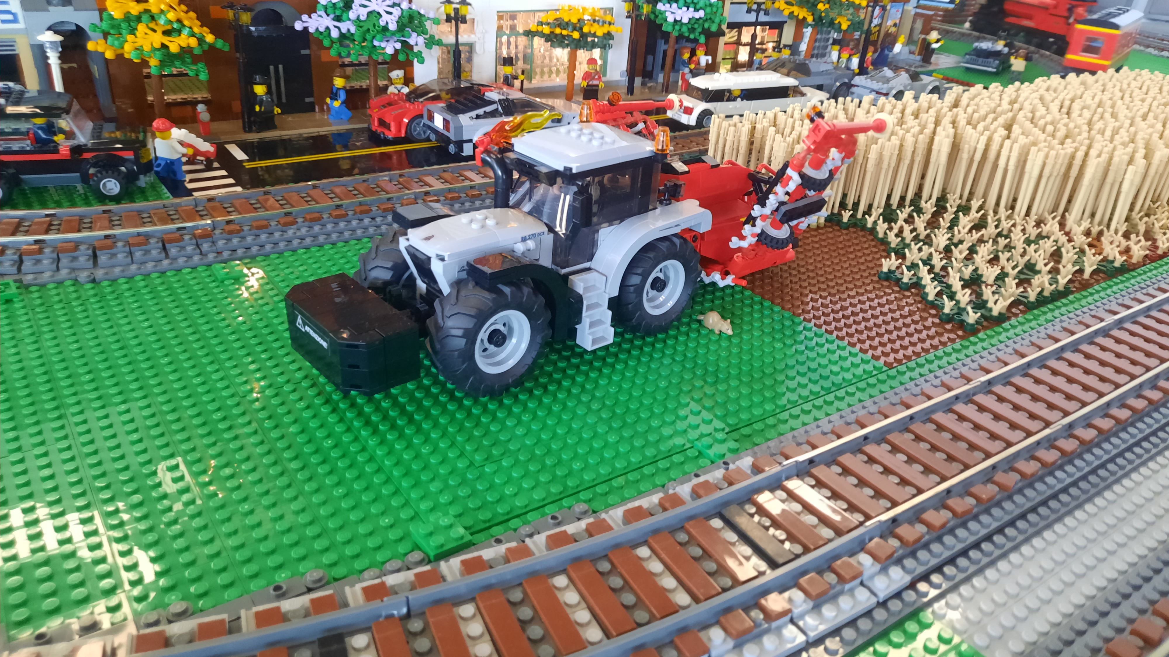 Lego Clarkson's Lamborghini Tractor Steals the Spotlight at CSC Locomotion Weekend