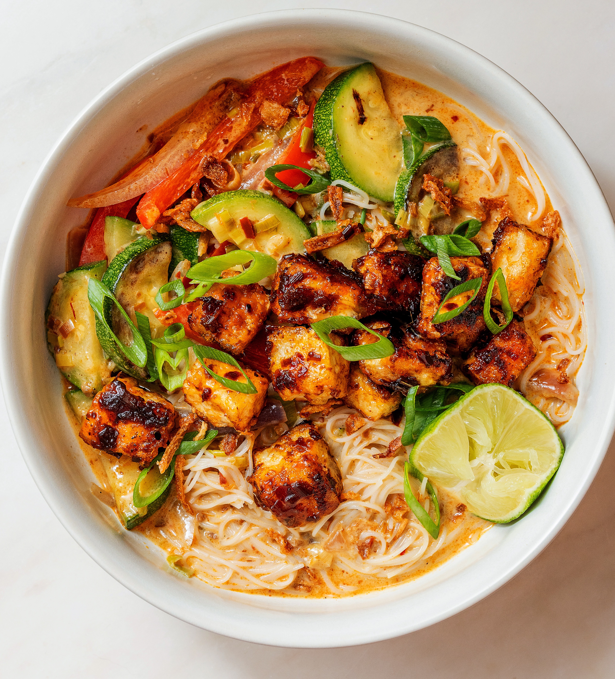 Delicious Crispy Tofu Noodle Bowls Recipe to Try!