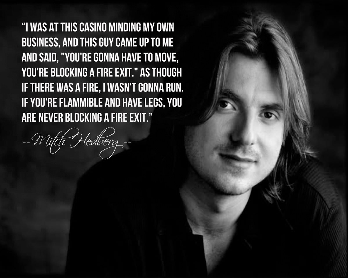 A Hilarious Collection of Mitch Hedberg's Best Jokes