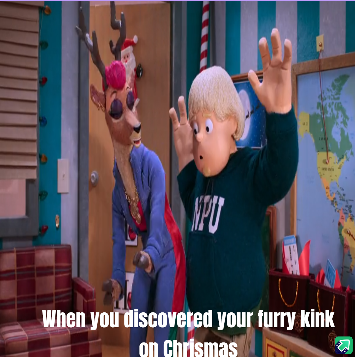That Awkward Moment You Realize Your Furry Kink on Christmas