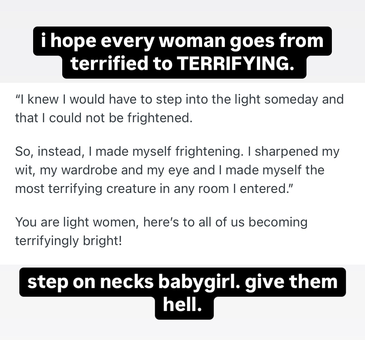 From Fearful to Absolutely Terrifying