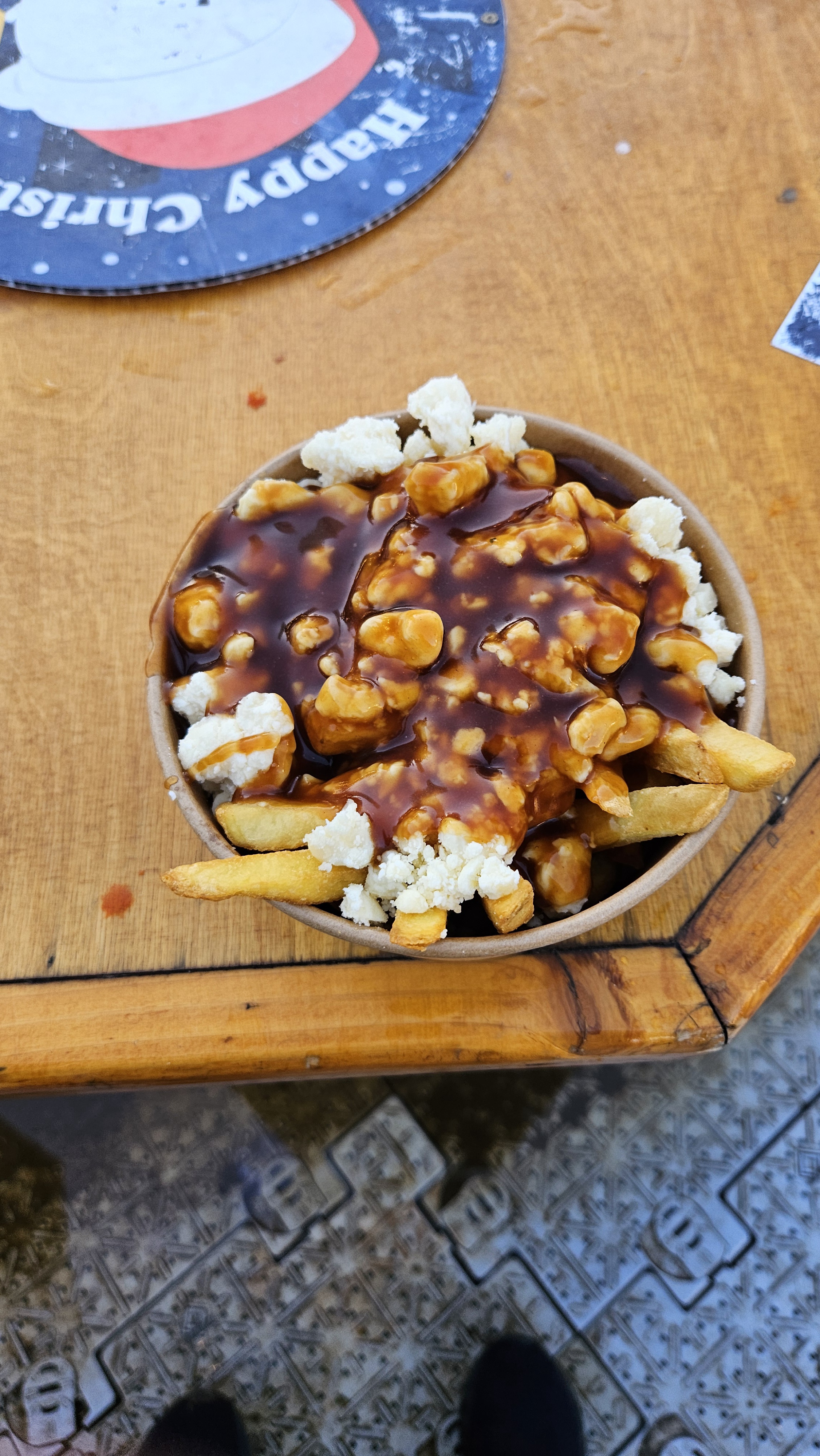 Indulge in Christmas Market Poutine Delights