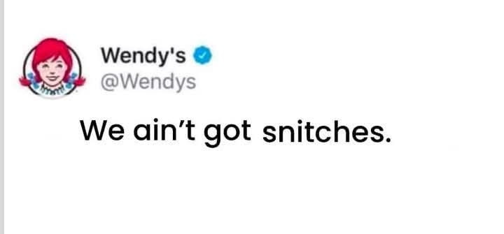 The consequences of snitching.