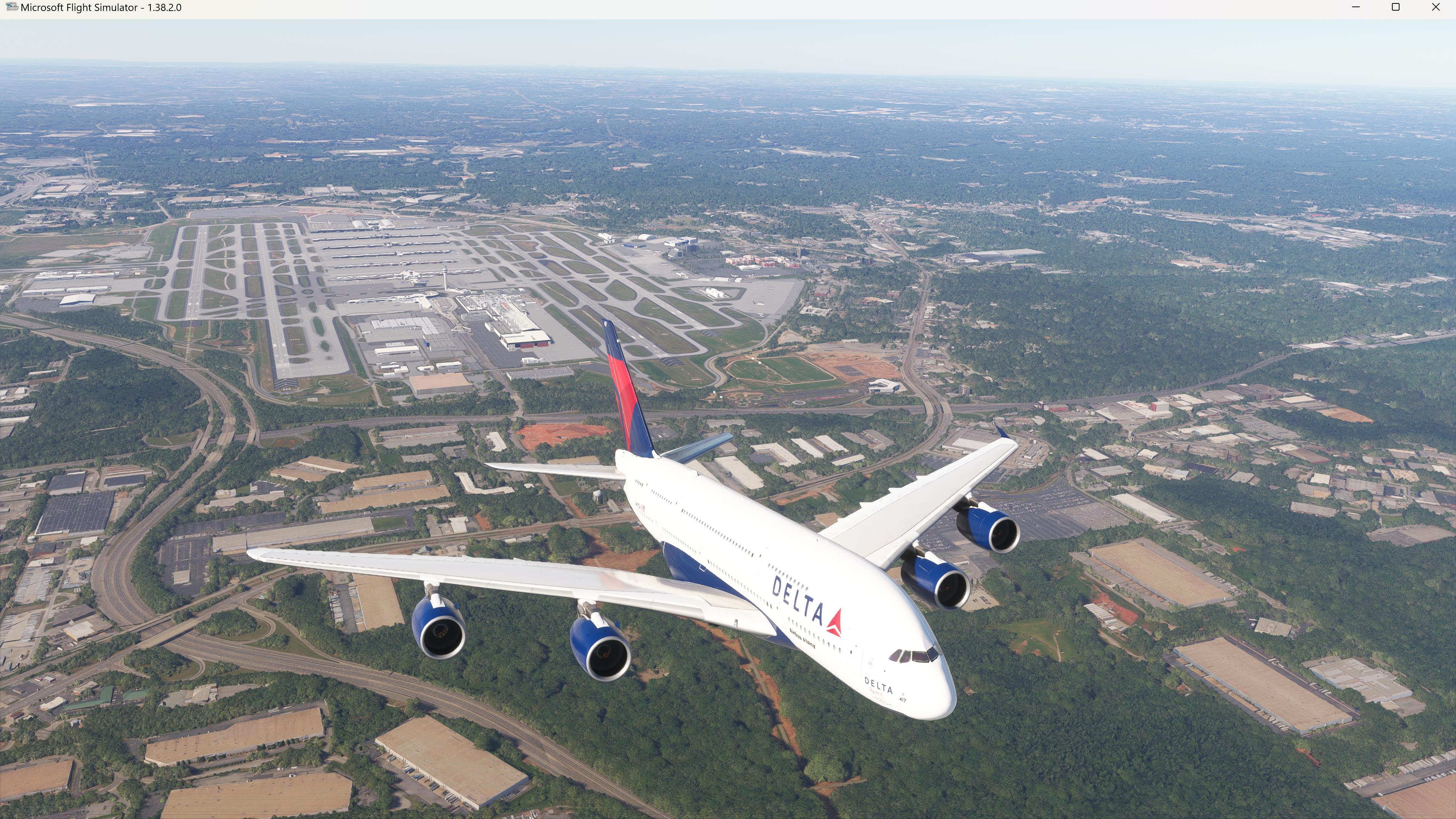 MSFS Journey from KATL to KJFK: Troubles with Photogrammetry Loading