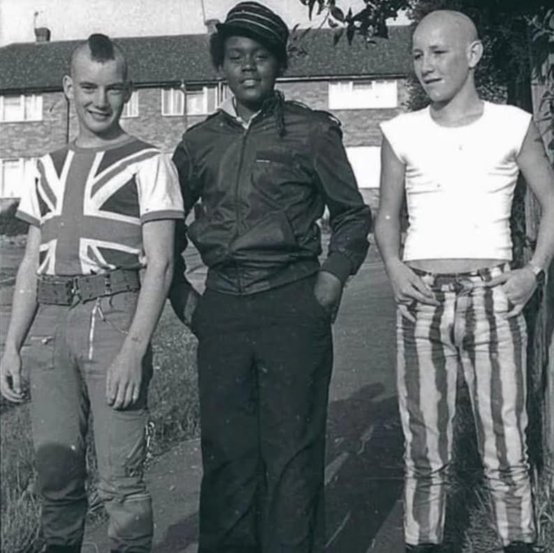 A Punk, a 'Rude Boy', and a Skinhead: England's 1980s Trio