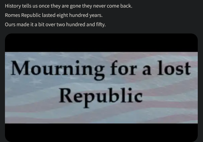 A Republic: The Challenge of Keeping It Alive