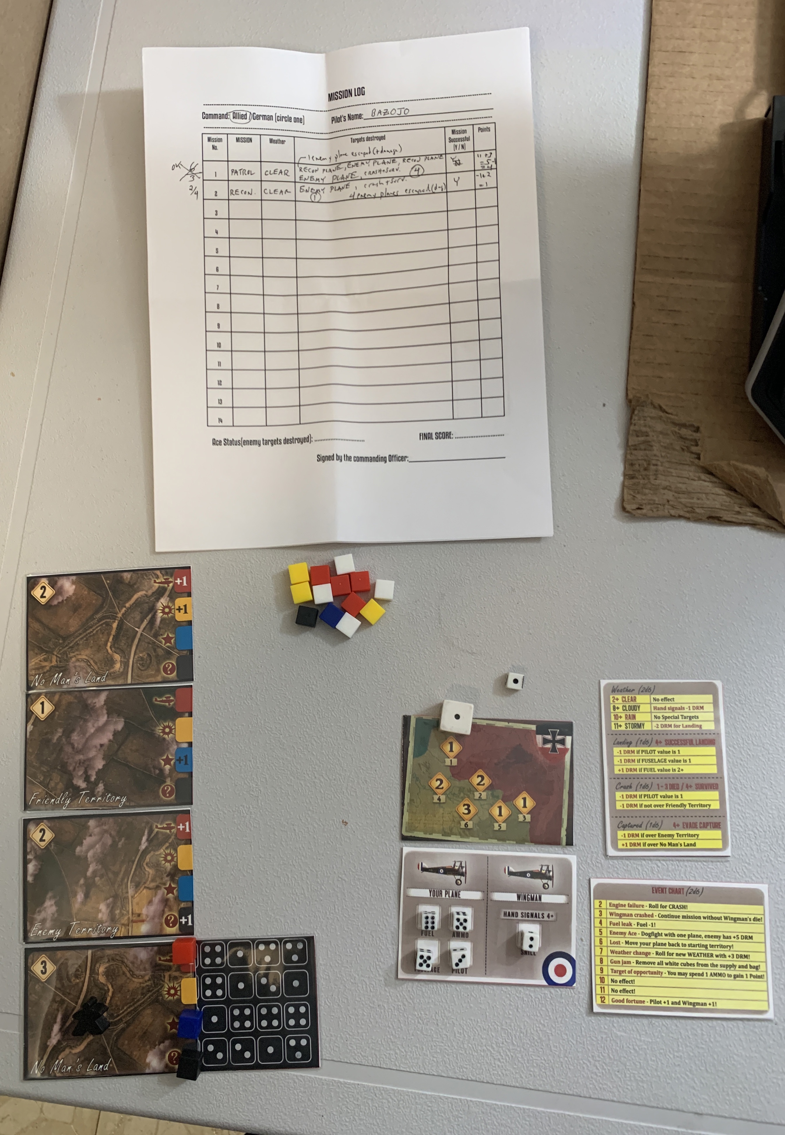 Check out these Print-and-Play games I got printed at UPS!