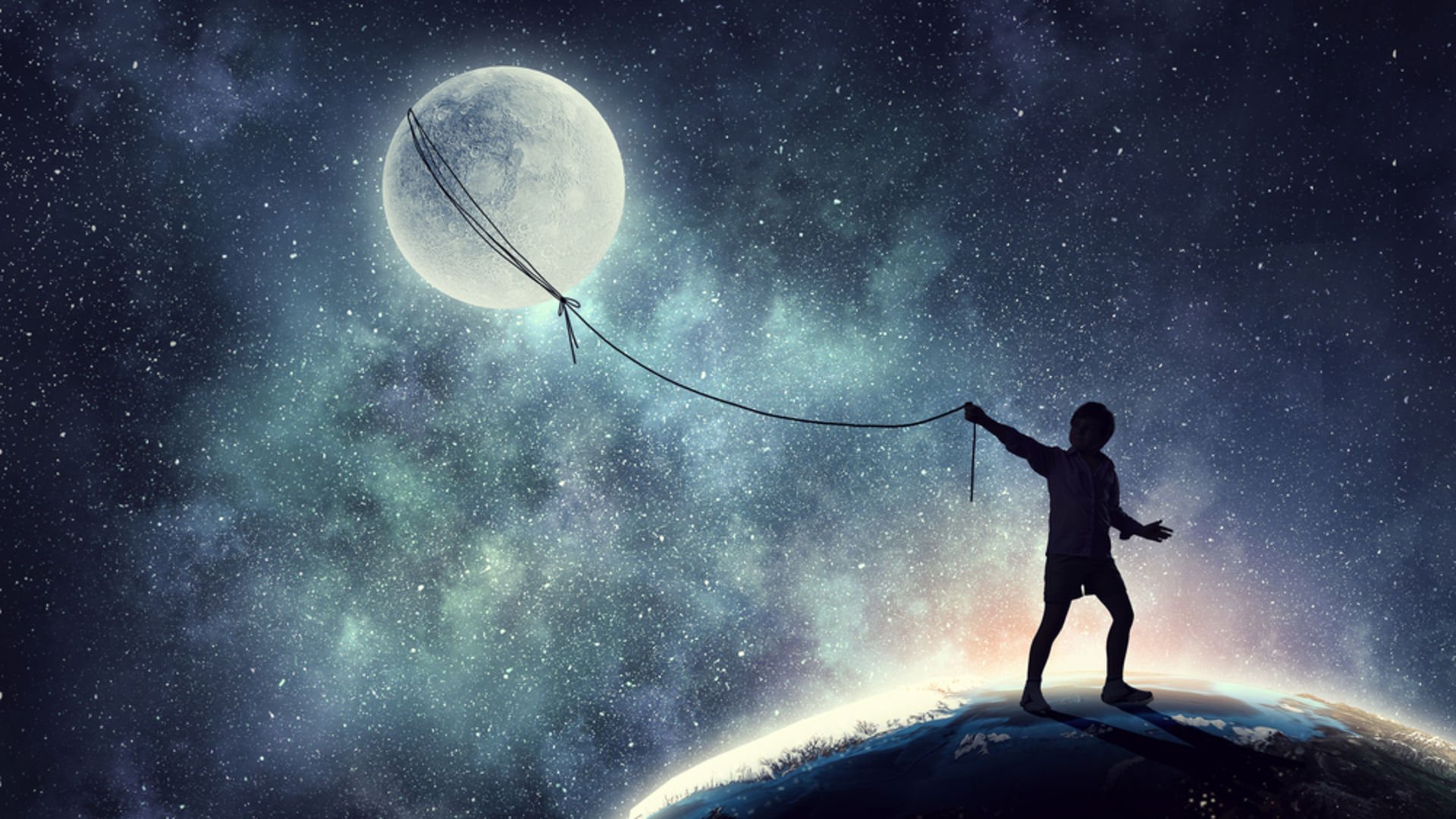 Reaching for the Moon: A Dreamy Adventure