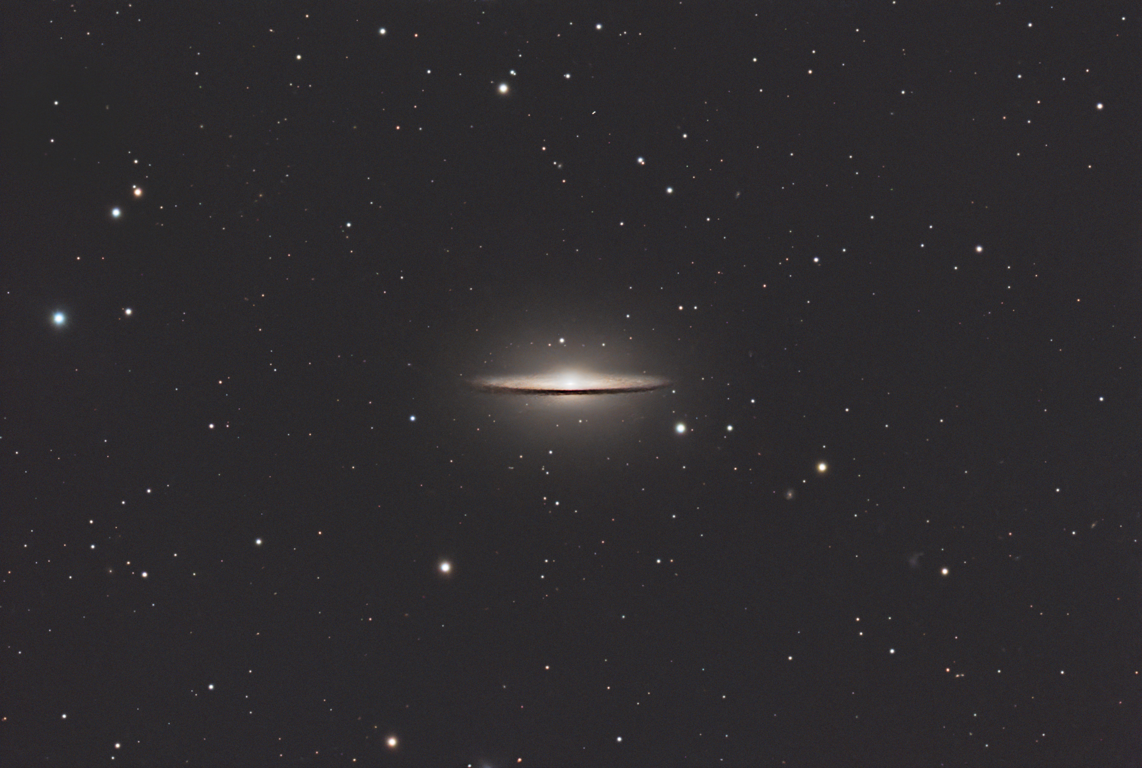 Stunning View: Sombrero Galaxy Captured from My Backyard