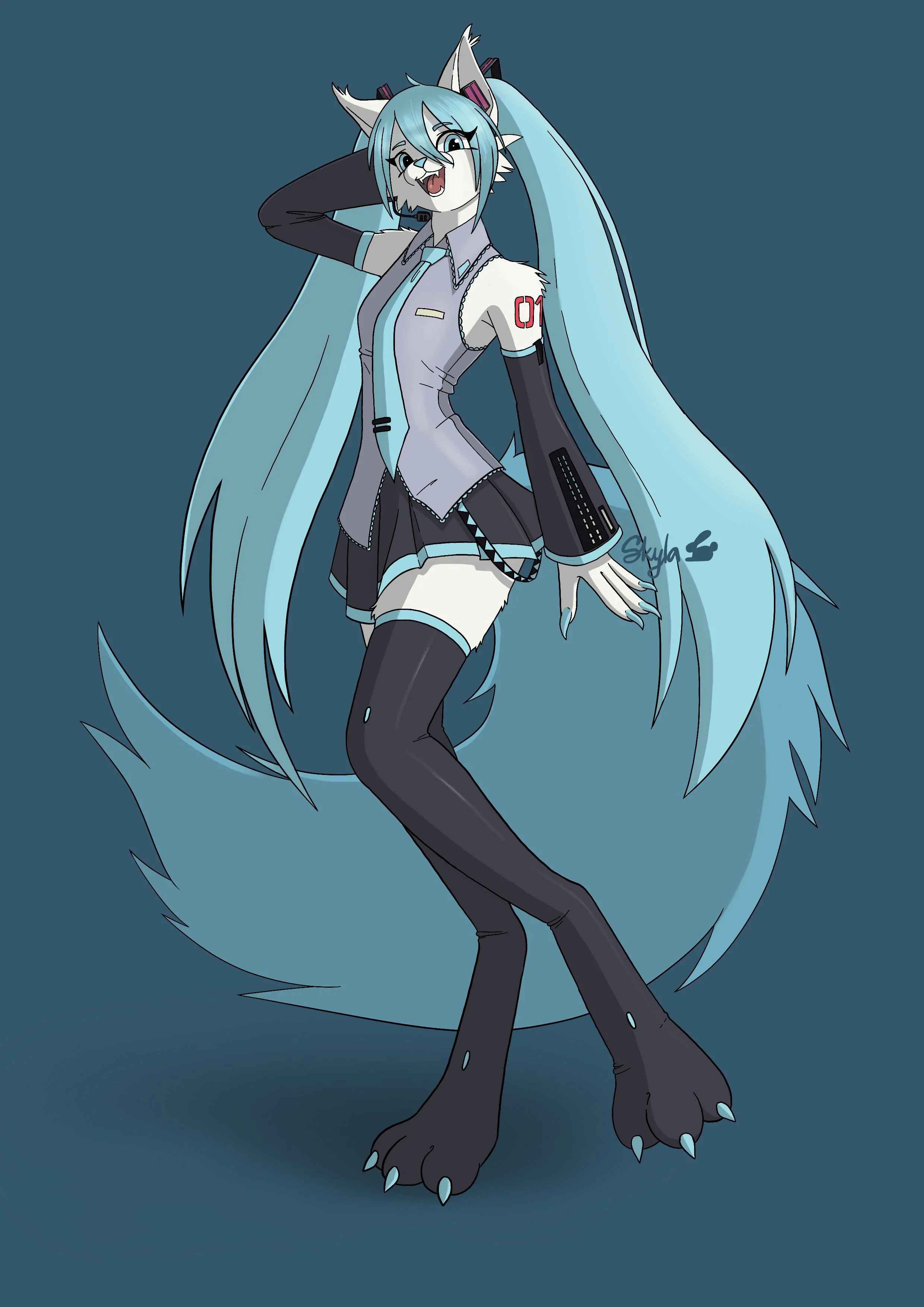 Miku: The Iconic Vocaloid!