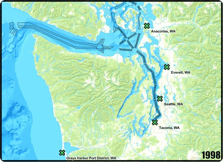 Tracking European Green Crab Sightings in Washington State Over the Years