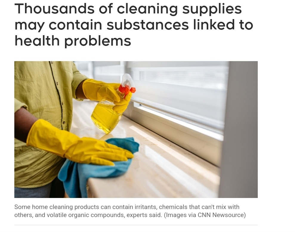 Beware: Thousands of Cleaning Supplies Linked to Health Risks