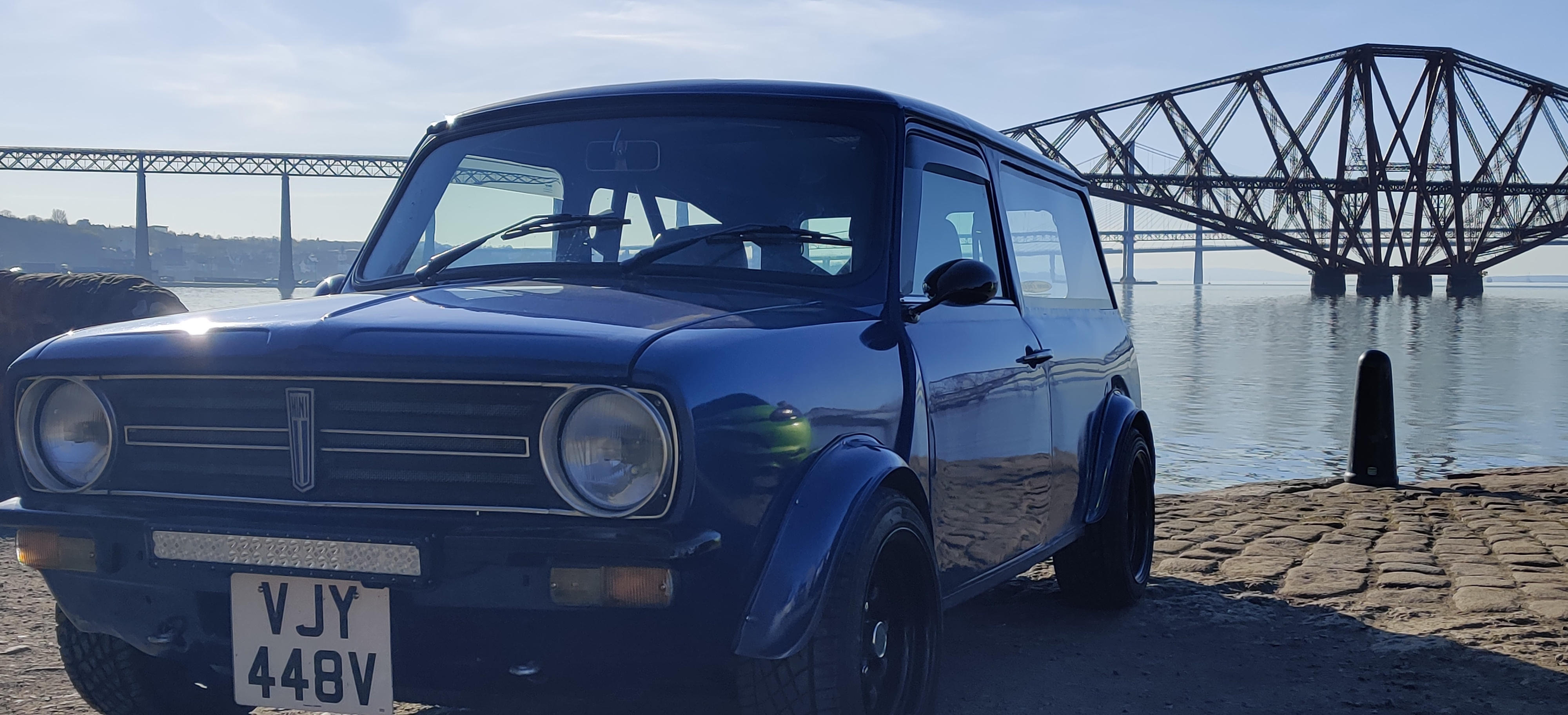 The Flying Brick: A 1979 Supercharged Mini That Defies Gravity