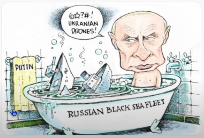 Ukrainian Drones: Sneaking into Putin's Bathroom and Sinking His Boats