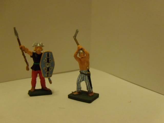 Asterix and Obelix: The dynamic duo!