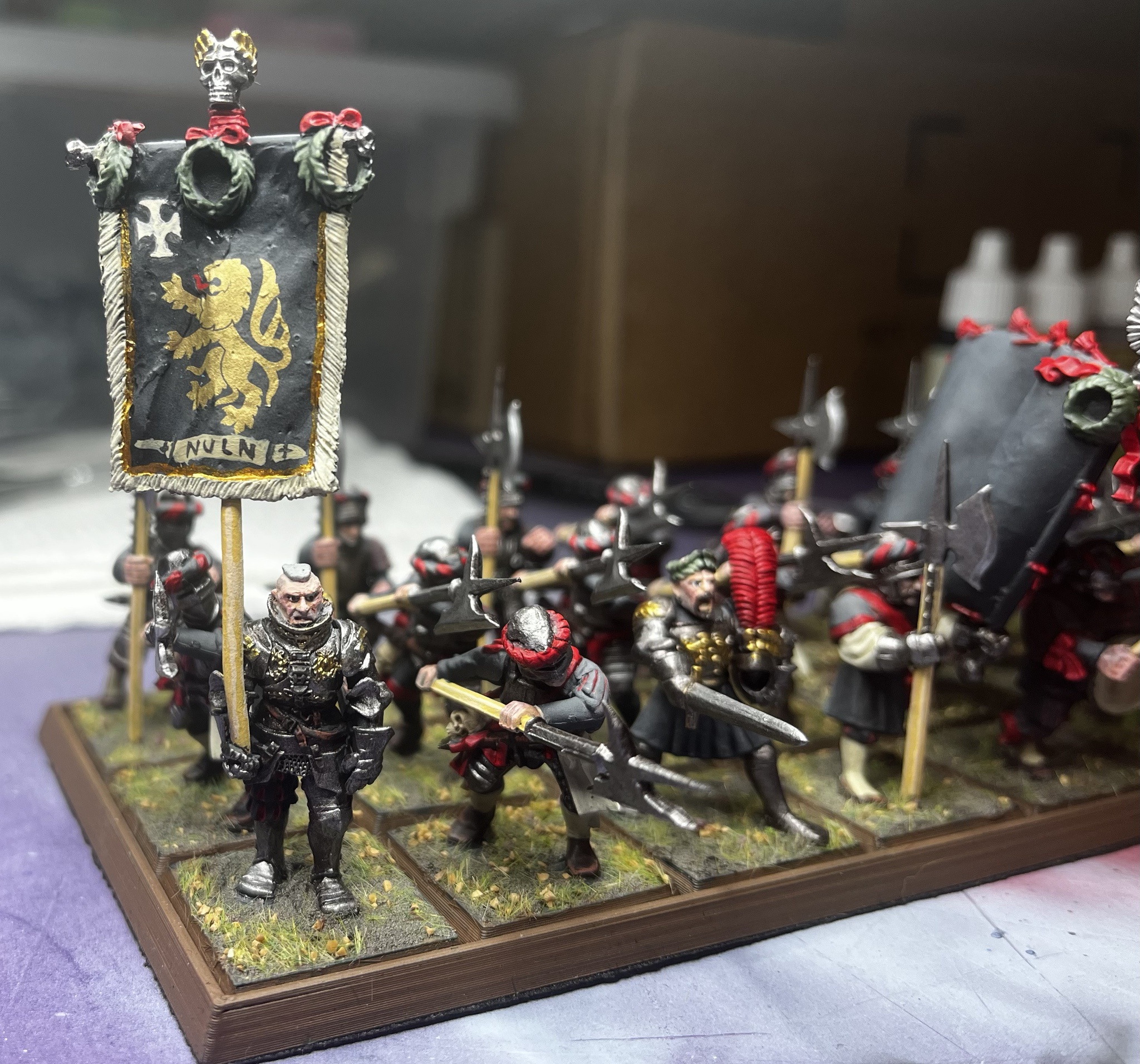 Crafting a Nuln-Inspired Army for Warhammer: The Old World!