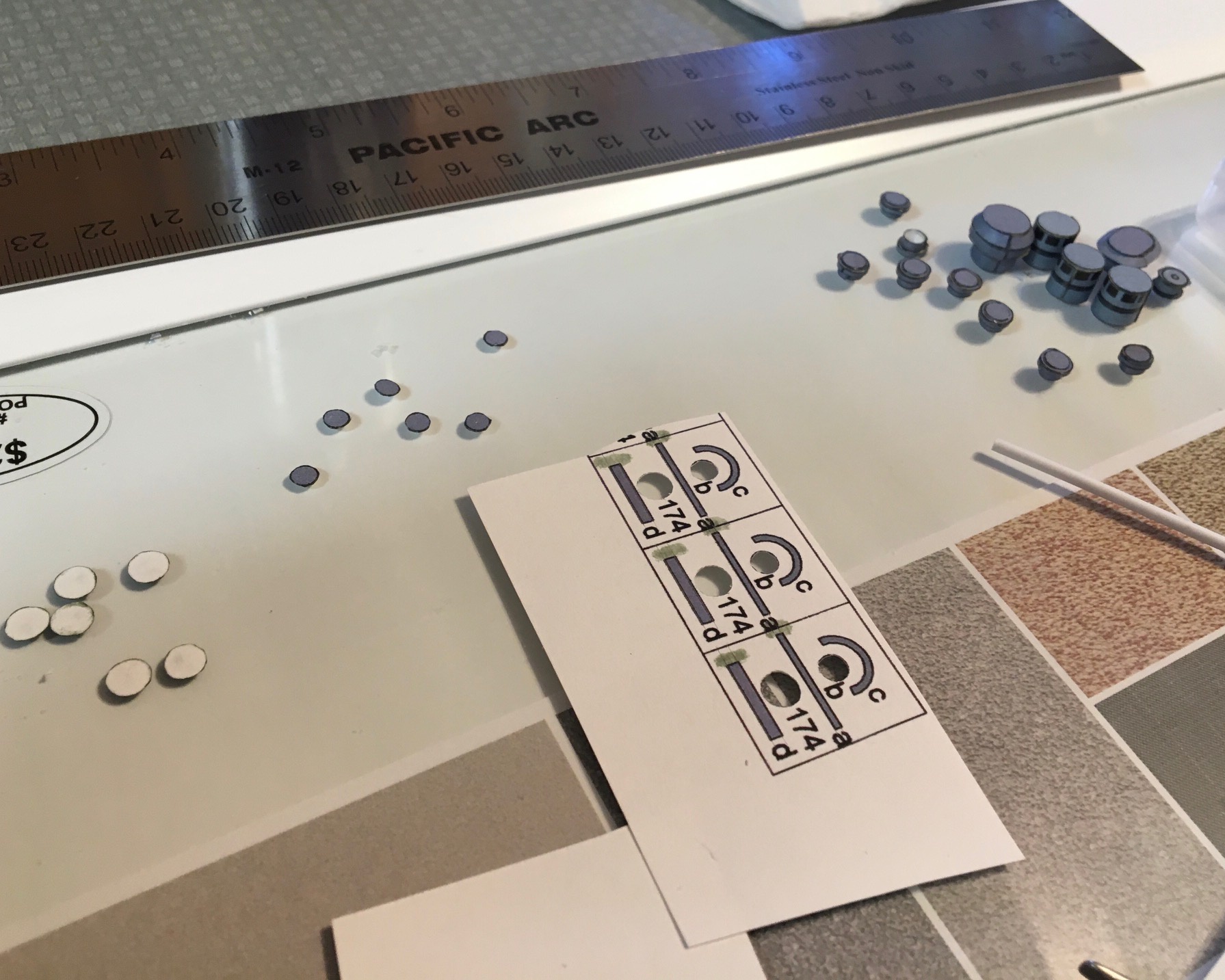 Final Touches on the Battleship USS Missouri (BB-63) Card Model - Part 15