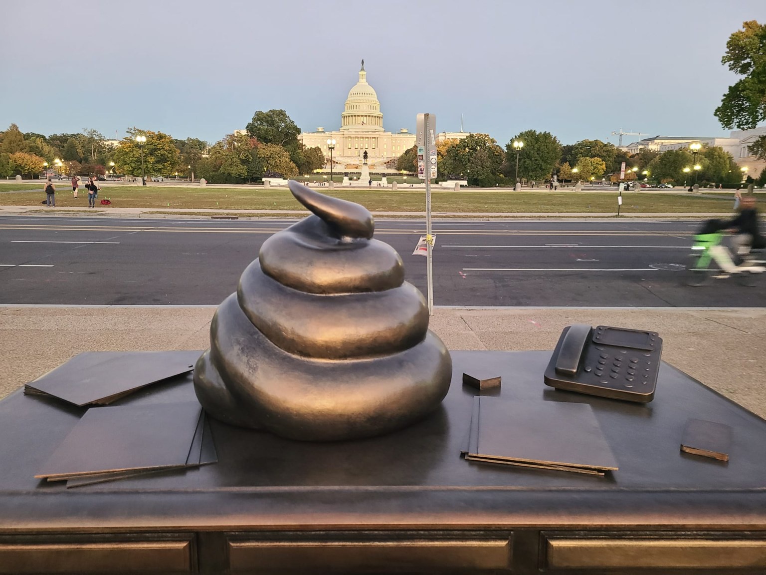 A Statue Commemorating the January 6th Insurrectionists