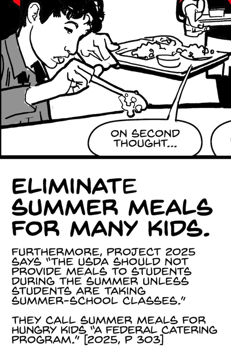 Project 2025: USDA's Controversial Summer Meal Policy
