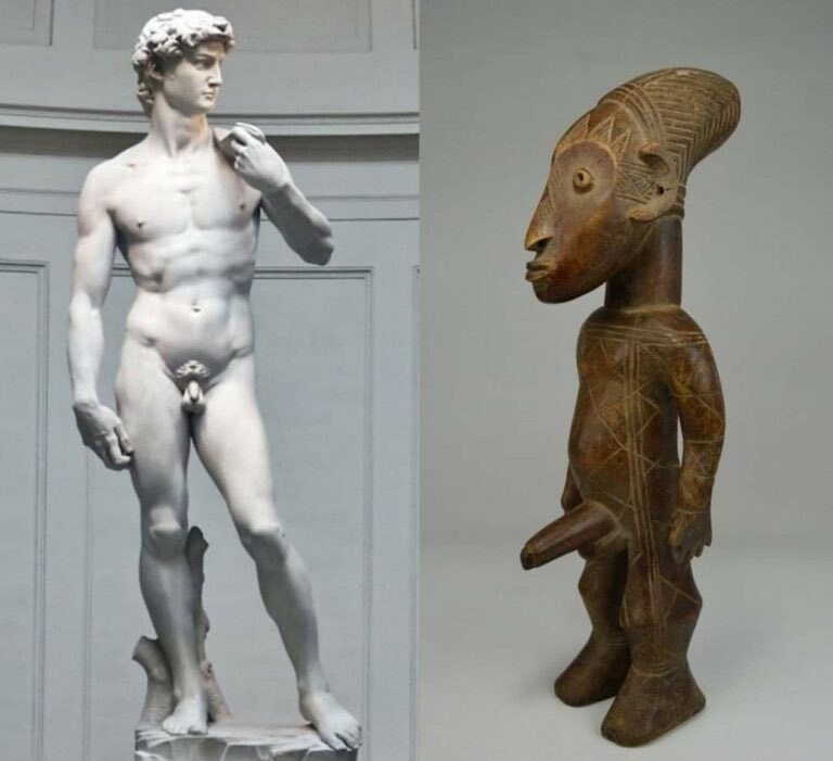 A delightful mix of European and African artistry