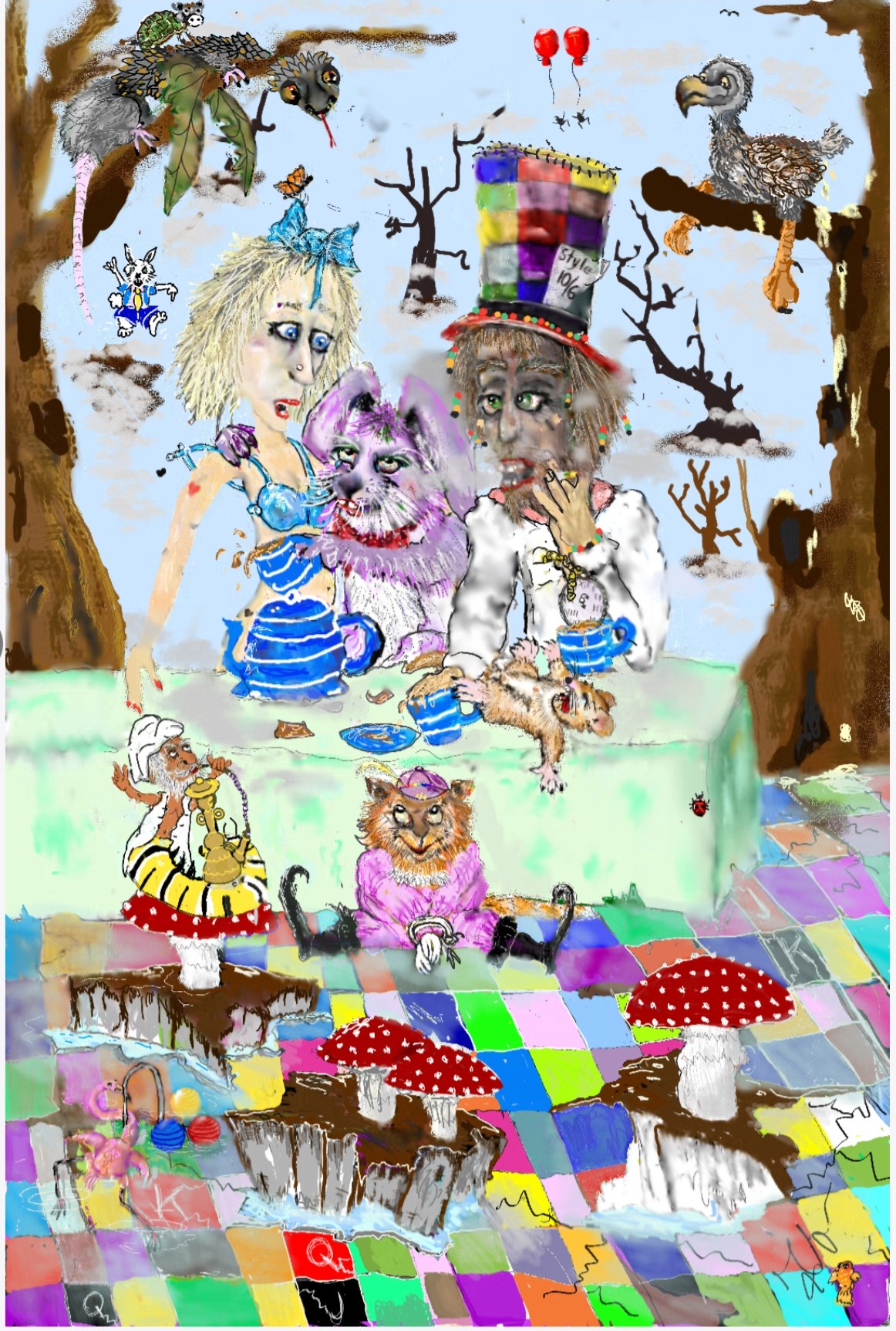 Here comes Alice once more