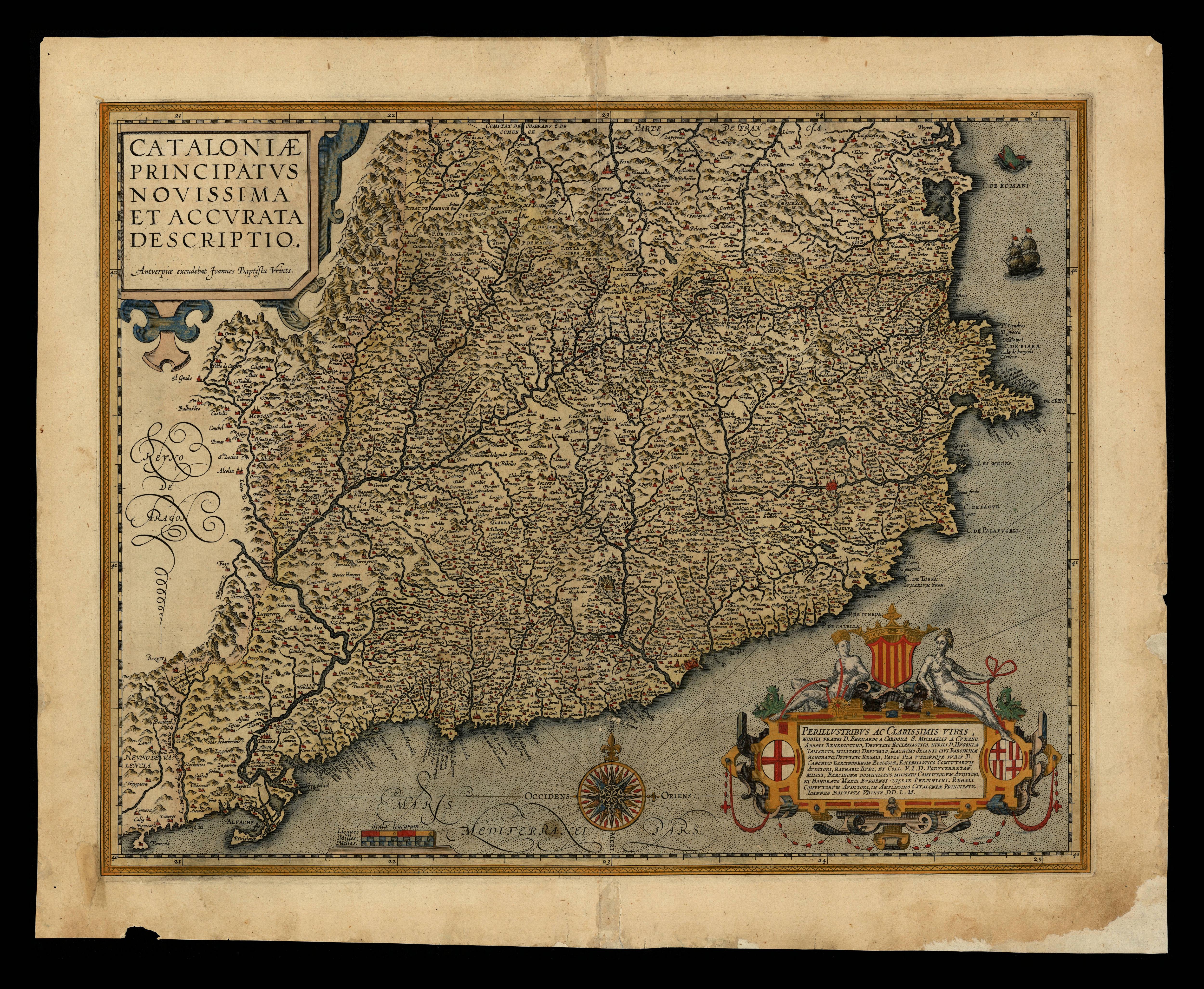 Mapa Catalunya 2969: A Detailed Look at Principatus Cataloniae