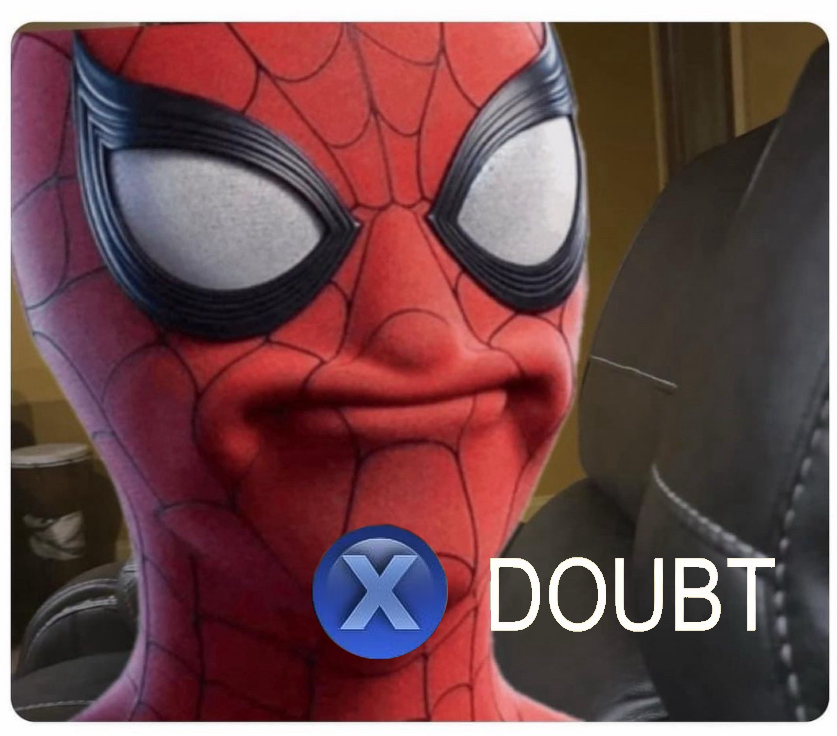 Spidey is having some serious doubts