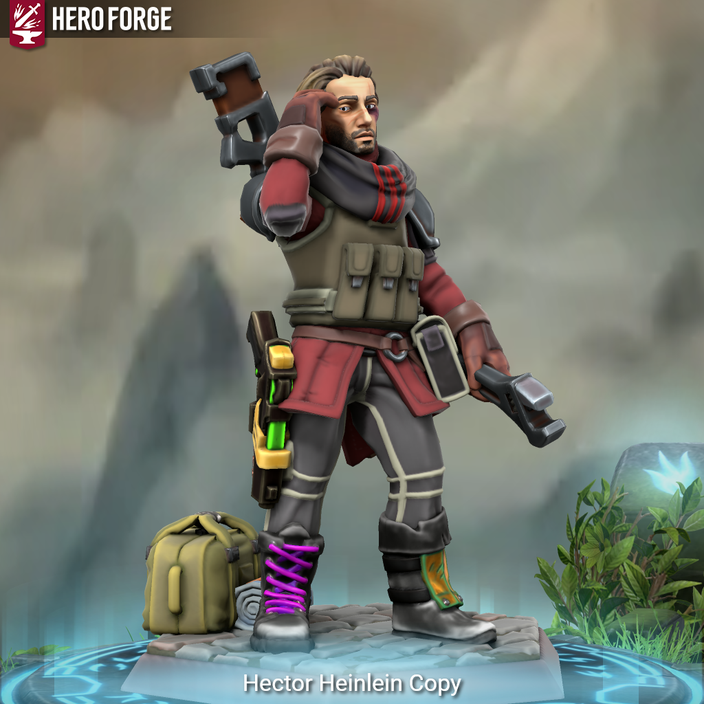 Creating My Fallout 2D20 TTRPG Character on Heroforge