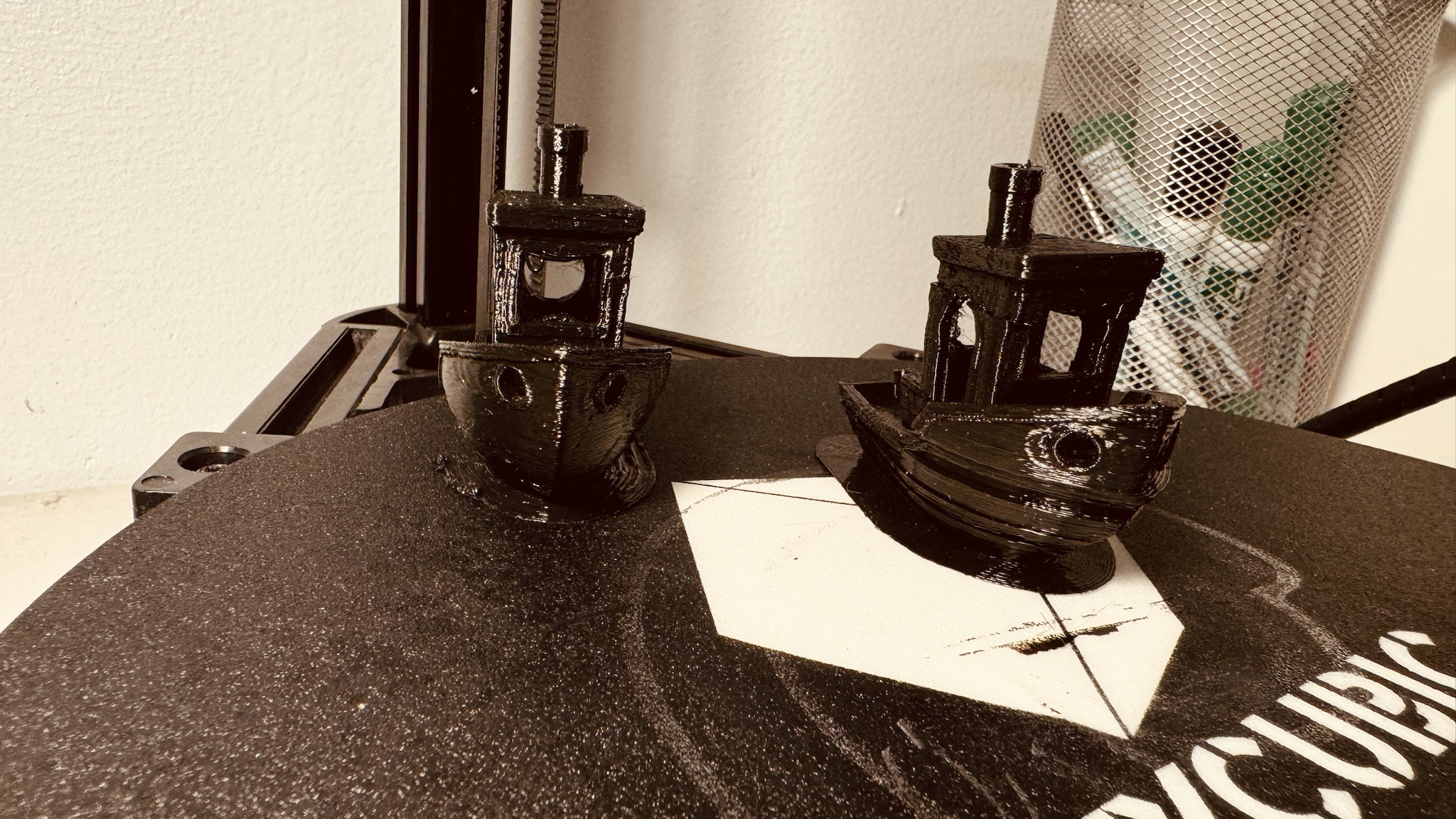 Side-by-side print comparison: Newer version on the left. Any suggestions for improvement?