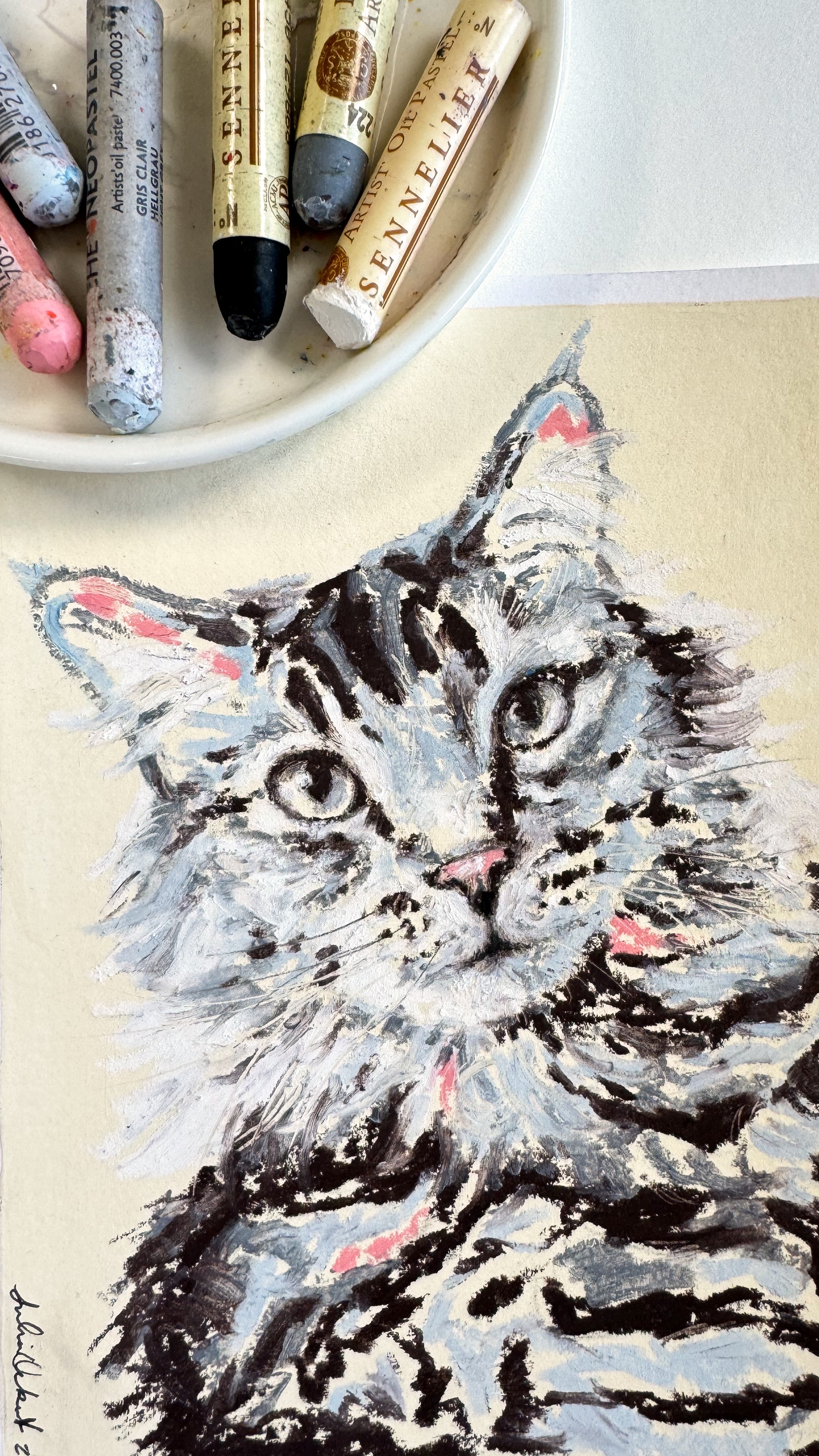 Check Out This Recent Pet Portrait I Created!