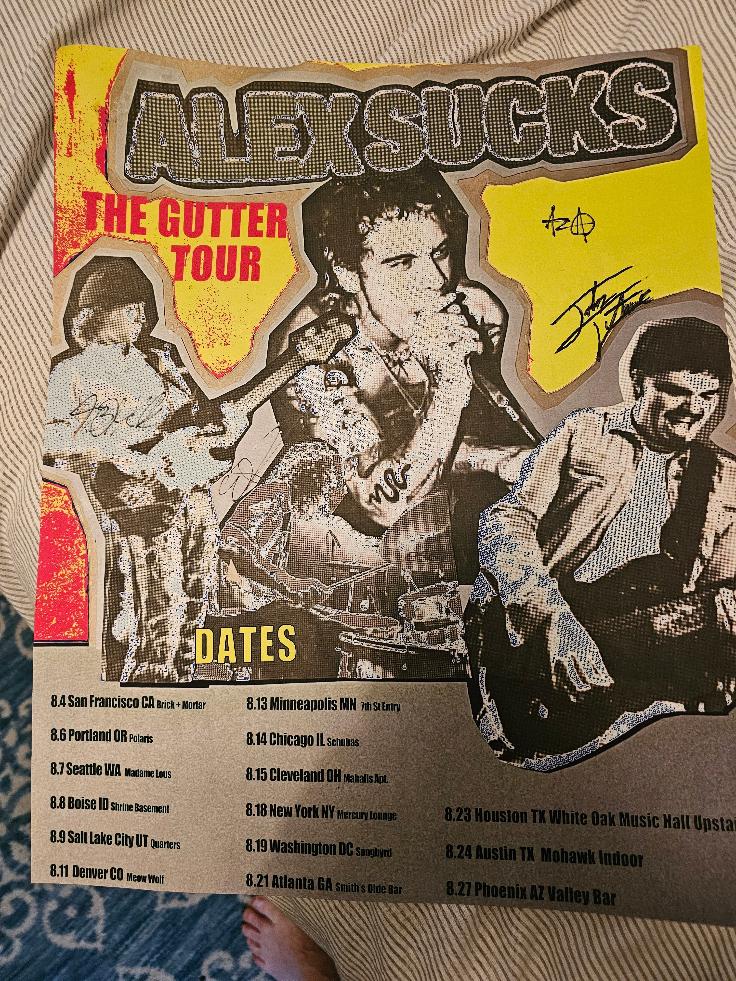 Get Your Hands on the Exclusive ALEXSUCKS Signed Poster!