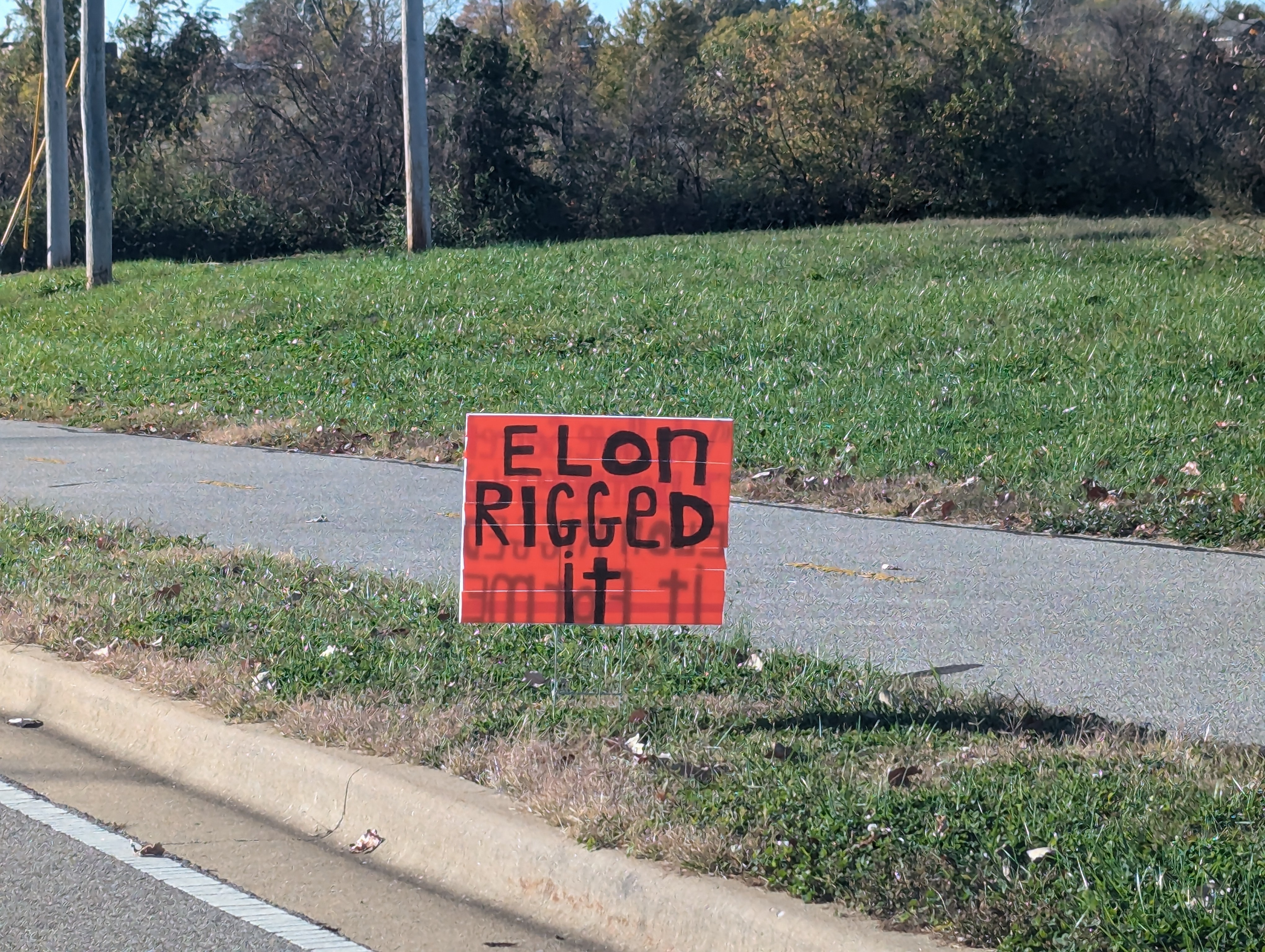 Spotted This in My Bright Red Neighborhood Today