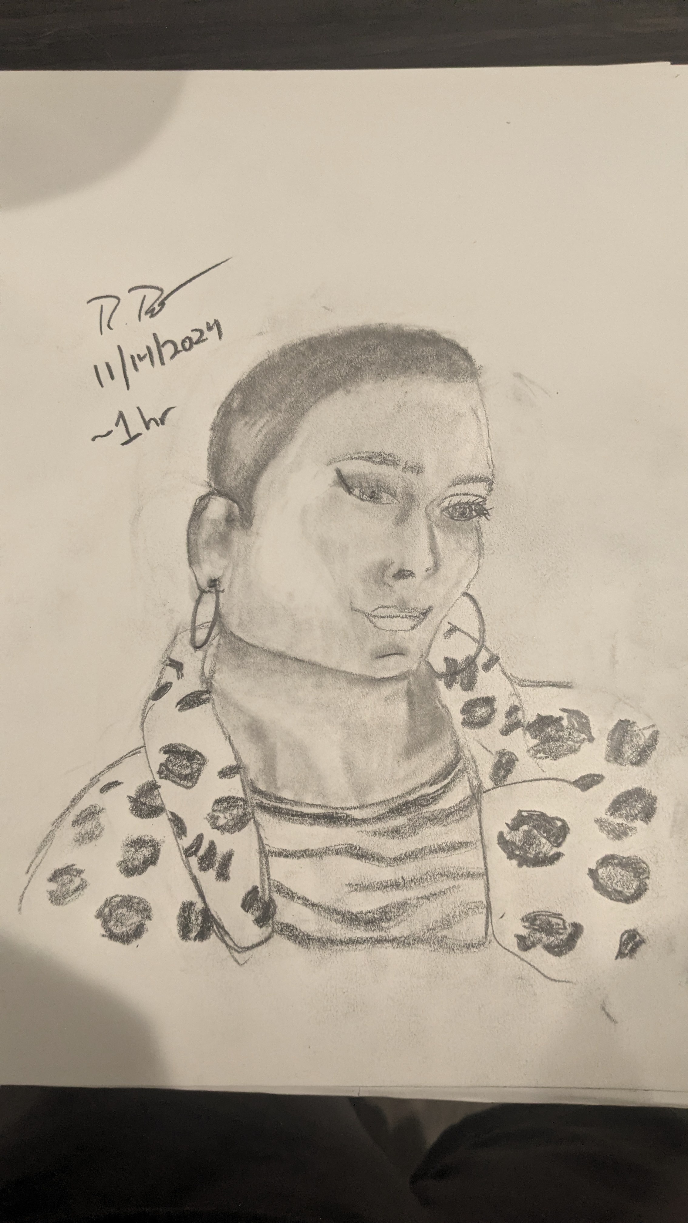 Daily Portrait Challenge: Day 9 of 60