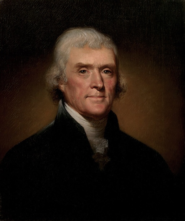 A letter from Thomas Jefferson to James Madison about a noble act.