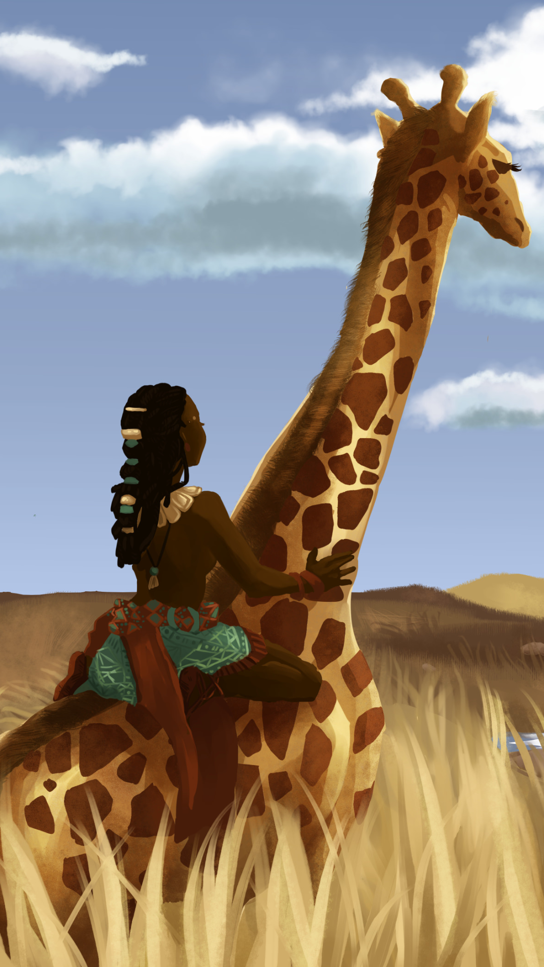 Every Time I See a Giraffe, I Can't Help but Wonder: Where's the Rider?