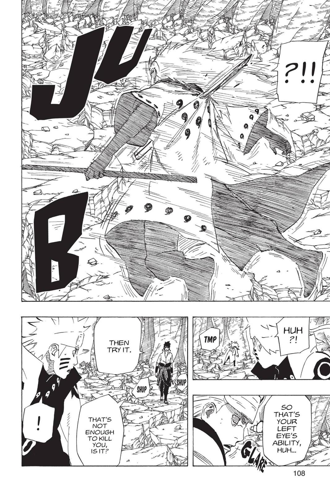 Sasuke rises to Madara's challenge!