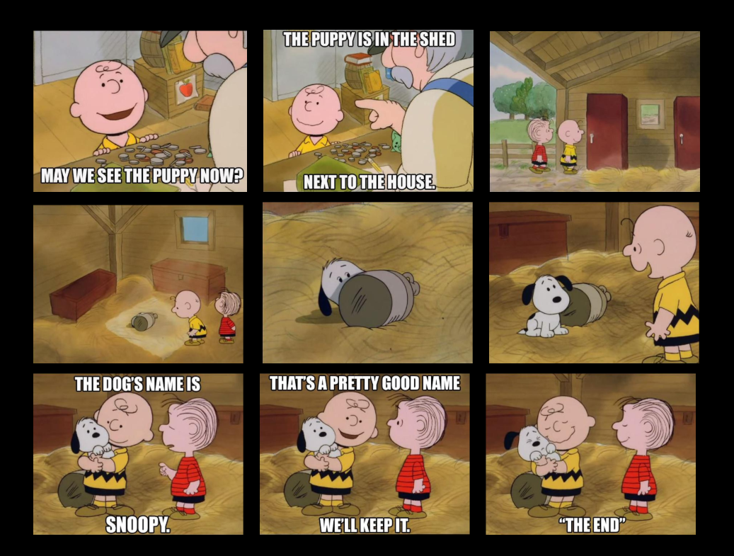 The Beginning of Snoopy's Journey