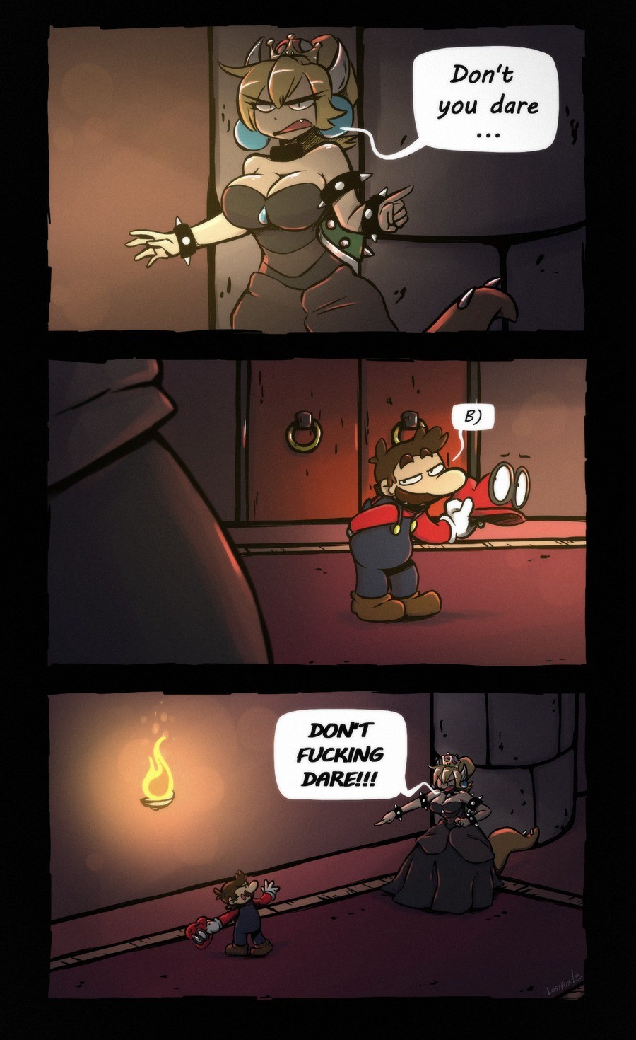 Mario's scheming for an epic next Mario Party