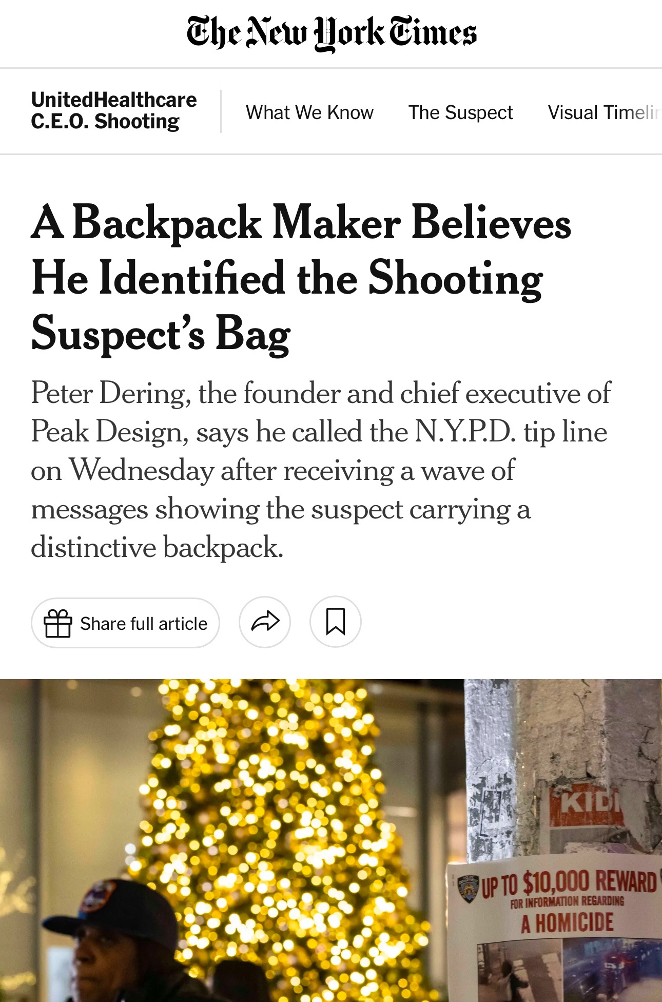 Peak Design CEO Spills the Beans to NY Times and Then Denies It