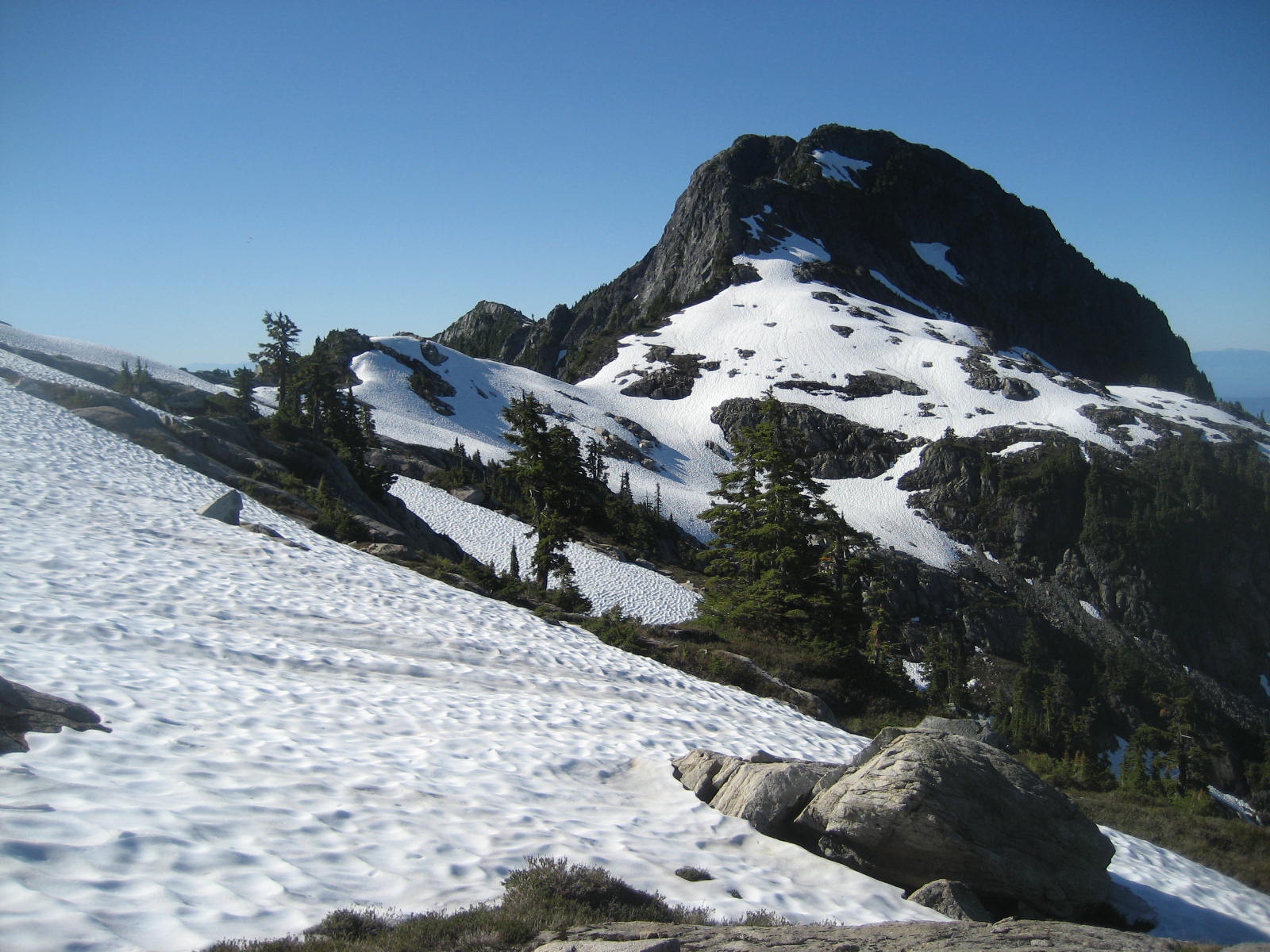 The majestic Mt. Squim and its towering Knuckle