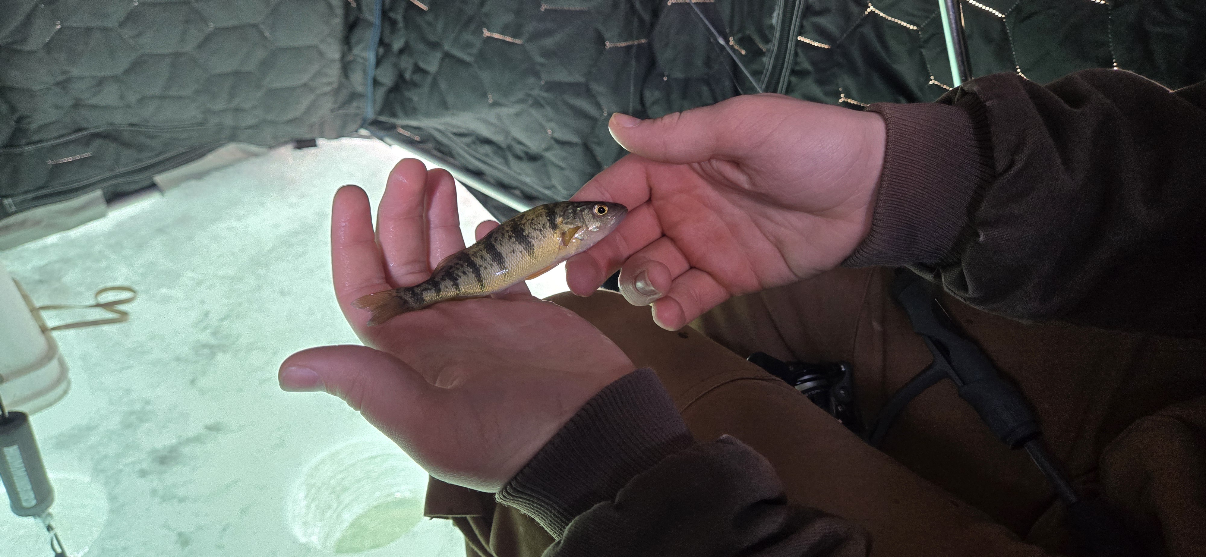 My First Ice Fishing Adventure