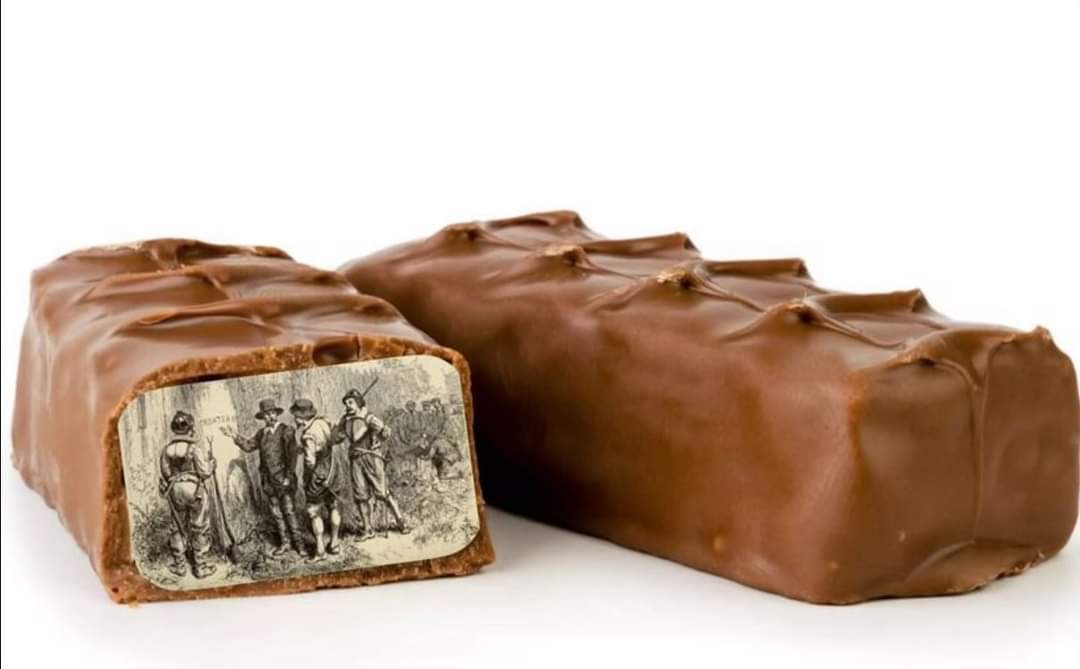 Beware of Your Treats: The Lost Colony of Roanoke Discovered in a Chocolate Bar!